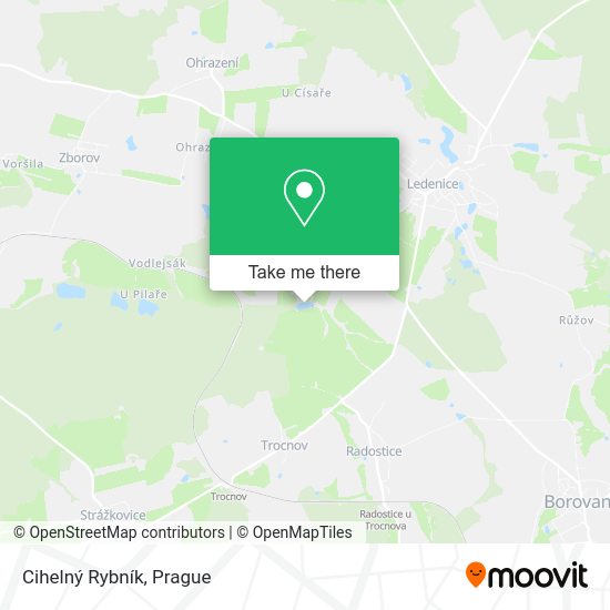 Cihelný Rybník map