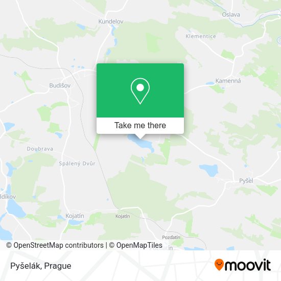 Карта Pyšelák