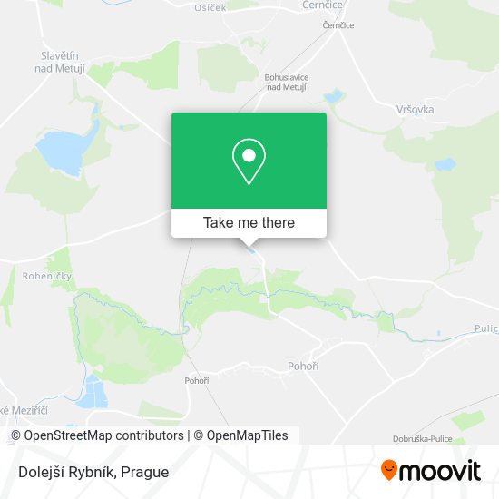 Dolejší Rybník map