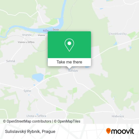 Sulislavský Rybník map