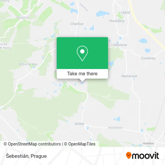 Карта Šebestián