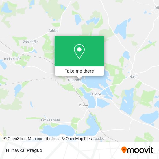 Карта Hlinavka