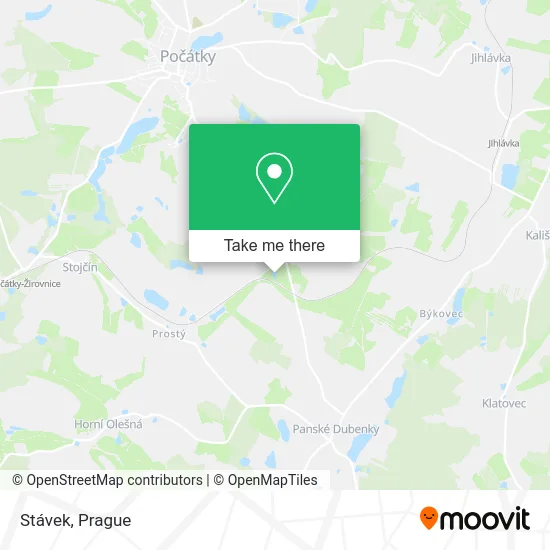 Карта Stávek