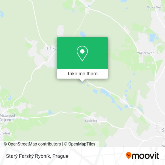Starý Farský Rybník map