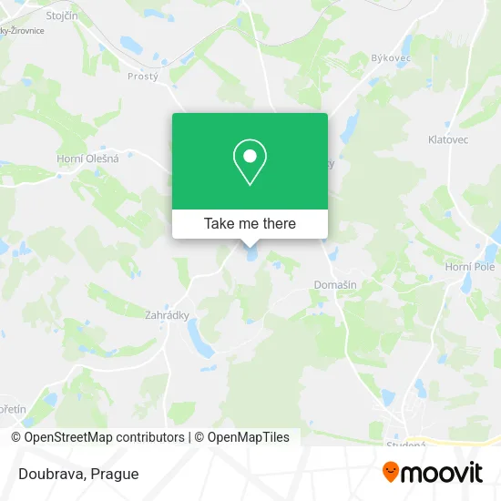 Карта Doubrava