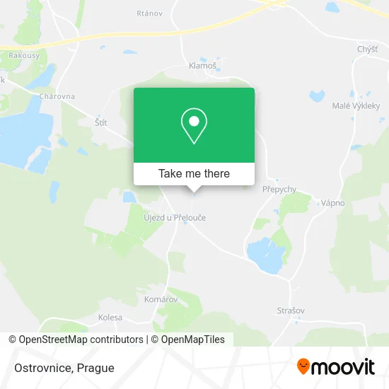 Карта Ostrovnice