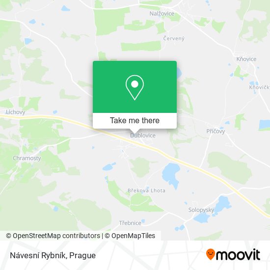 Návesní Rybník map