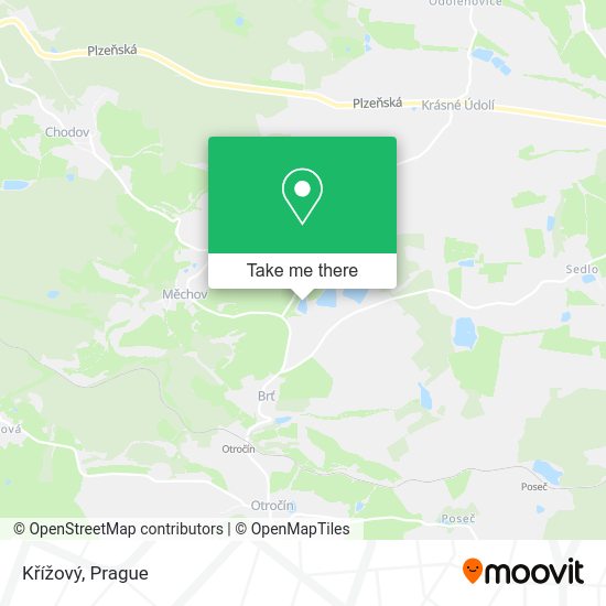 Křížový map