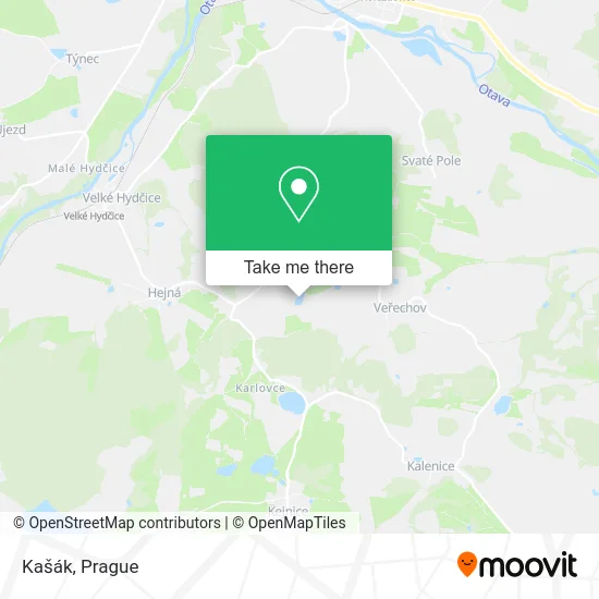 Карта Kašák
