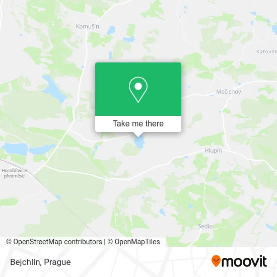 Карта Bejchlín