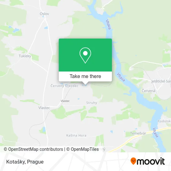 Карта Kotašky