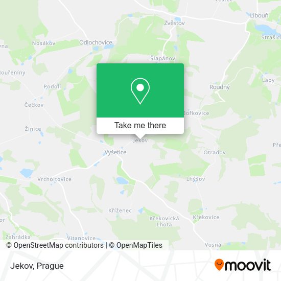 Карта Jekov
