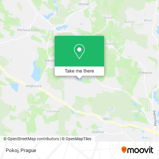 Карта Pokoj