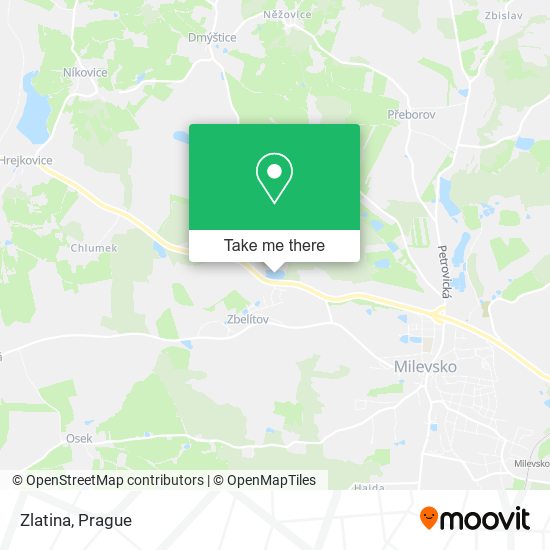 Карта Zlatina