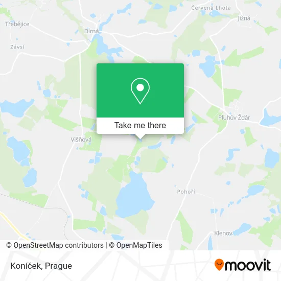 Карта Koníček