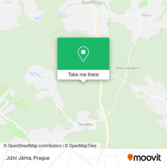 Jižní Jáma map