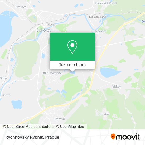 Rychnovský Rybník map