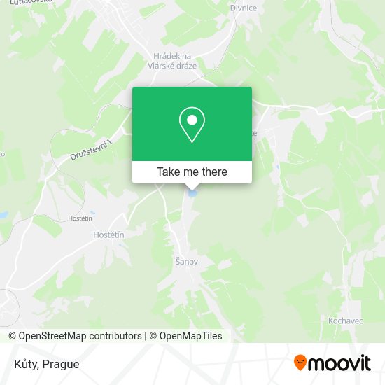 Карта Kůty