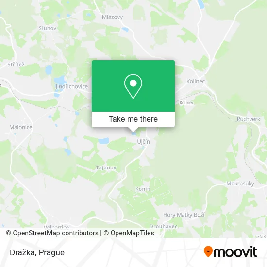 Карта Drážka