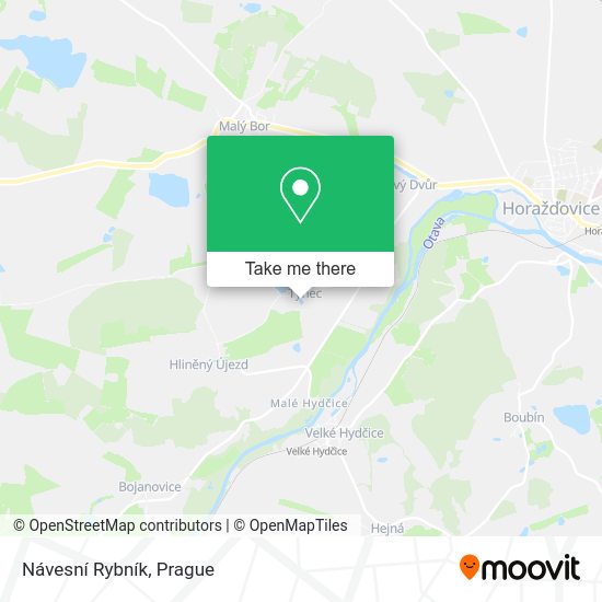 Návesní Rybník map