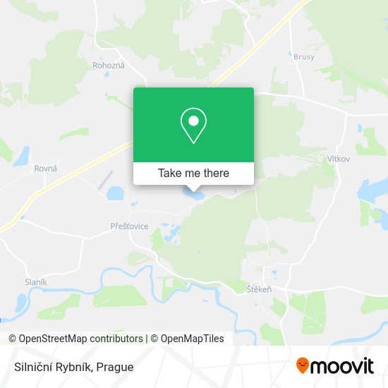 Silniční Rybník map