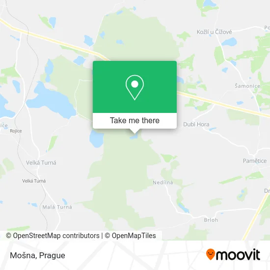 Карта Mošna