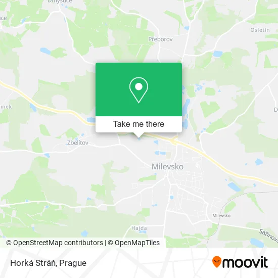 Карта Horká Stráň