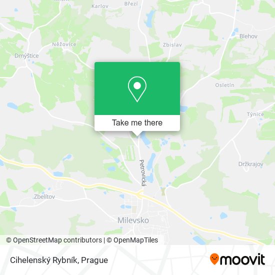 Cihelenský Rybník map