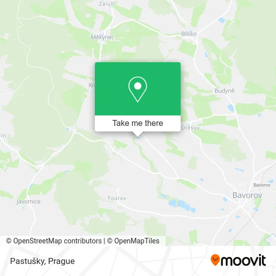 Карта Pastušky