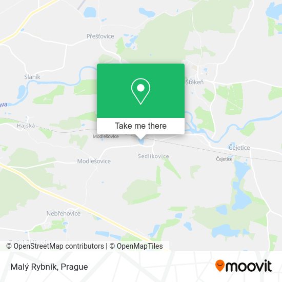 Malý Rybník map