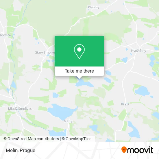 Карта Melín