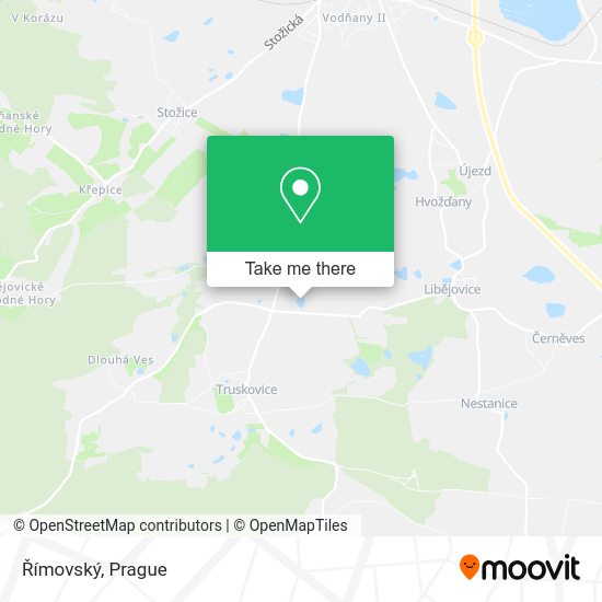 Římovský map