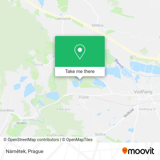 Карта Námětek