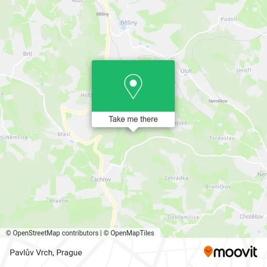 Карта Pavlův Vrch