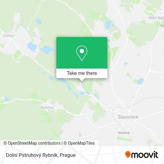 Dolní Pstruhový Rybník map