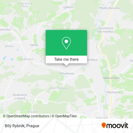 Bílý Rybník map