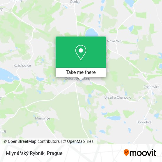 Mlynářský Rybník map