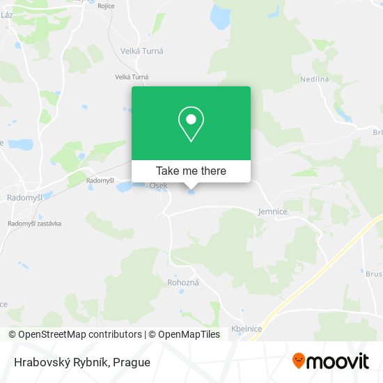 Hrabovský Rybník map