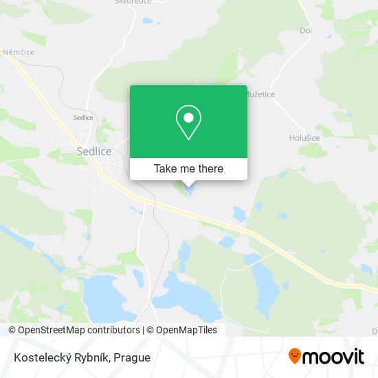 Kostelecký Rybník map