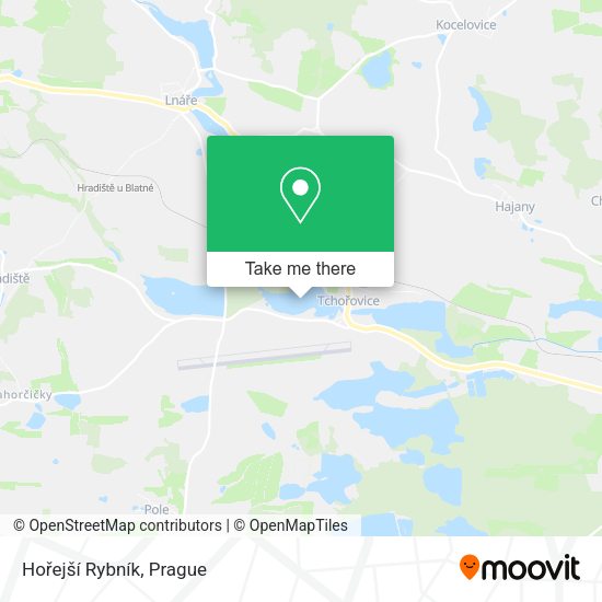 Hořejší Rybník map