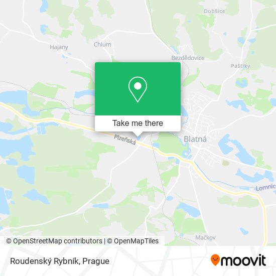 Roudenský Rybník map