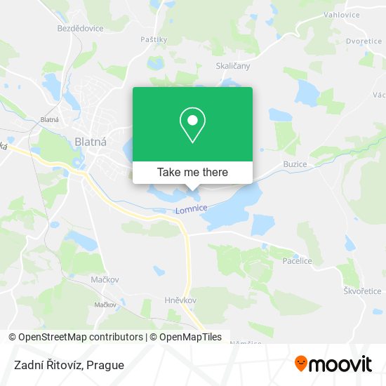 Zadní Řitovíz map