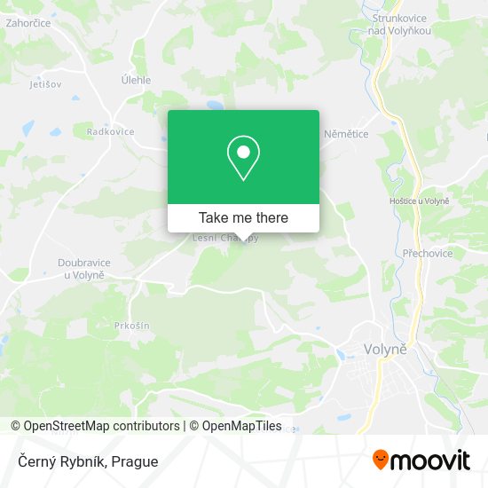 Černý Rybník map