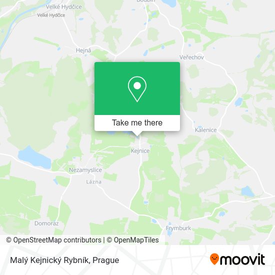 Malý Kejnický Rybník map