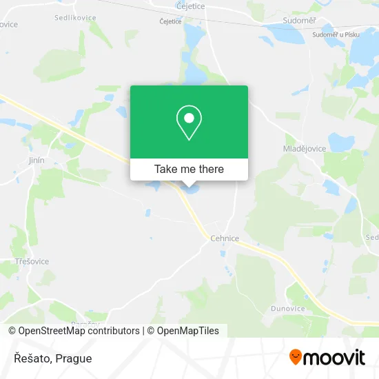 Карта Řešato