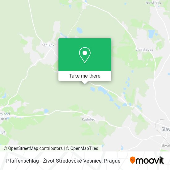 Pfaffenschlag - Život Středověké Vesnice map