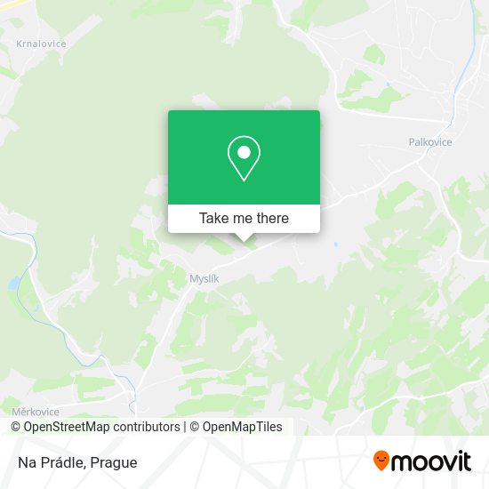 Карта Na Prádle