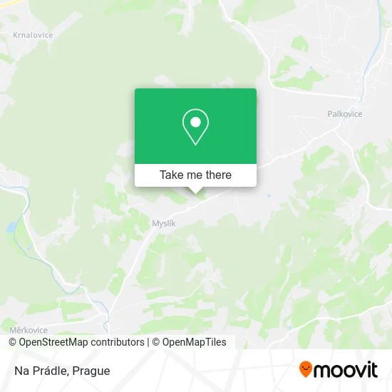Карта Na Prádle