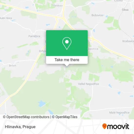 Карта Hlinavka