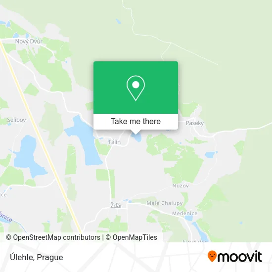 Карта Úlehle